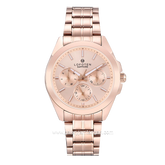 LOFOTEN F-2319LF RoseGold Sapphire Crystal Glass Stainless Steel Strap